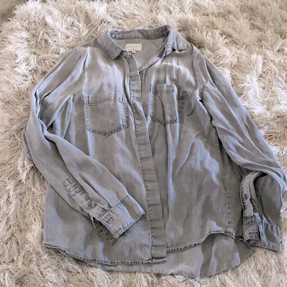 Button up top